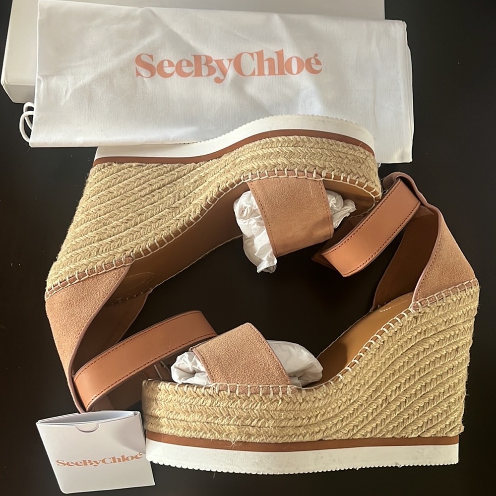 SEE BY CHLOÉ GLYN ESPADRILLE New - Picture 3 of 15